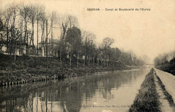 Sevran — Canal et Boulevard de l'Ourcq